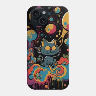 Psychedelic Cat 23.0 Phone Case