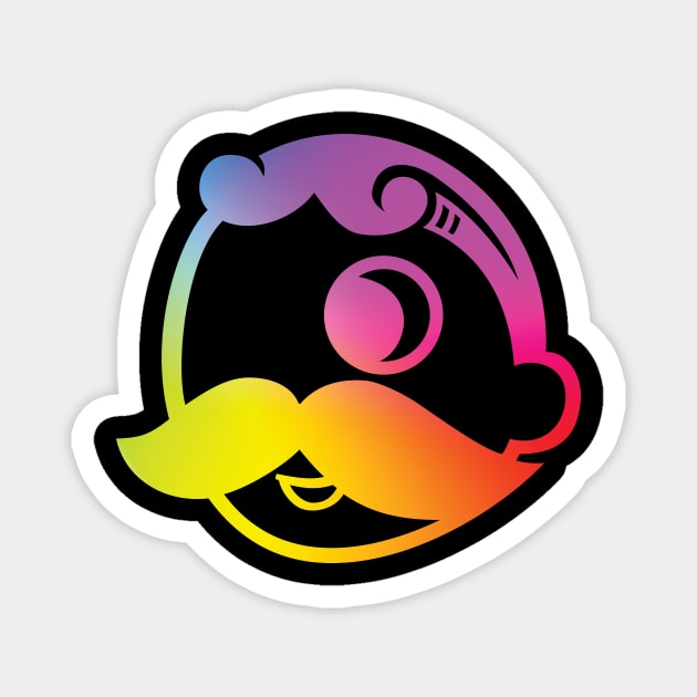 Natty Boh Rainbow Magnet by EA Design