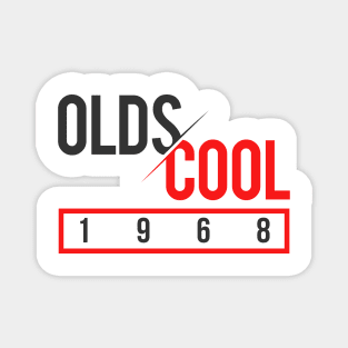 'Oldscool 80s' Awesome Sixties Vintage Gift Magnet