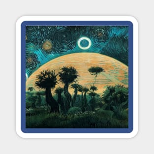 Starry Night in Kashyyyk Magnet