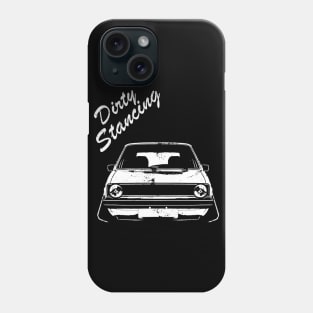 classic car dirty stancing lowrider Phone Case