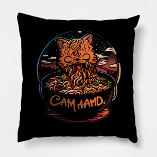 Ramen Garfield Pillow