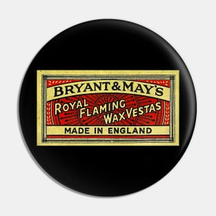 Royal Flaming Vestas Pin