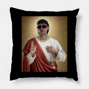 Peso Pluma x jesus meme Pillow