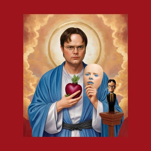 Saint Dwight Schrute by Gedogfx