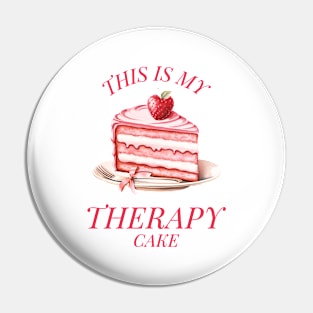 THIS IS MY THERAPY CAKE Baking Pin