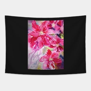 Clematis Jewels Tapestry