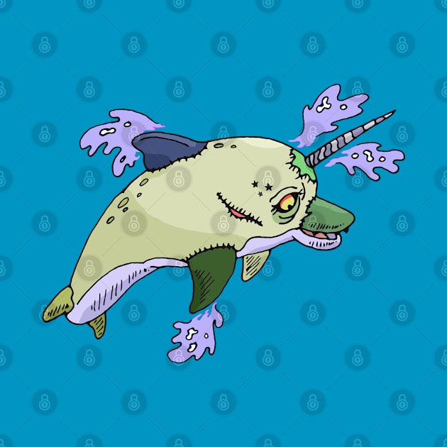 Undead Dolphin by GOATSgear