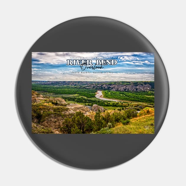 River Bend Overlook Pin by Gestalt Imagery