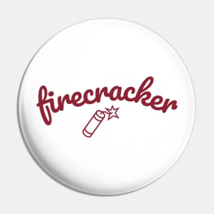 Firecracker shirt Pin