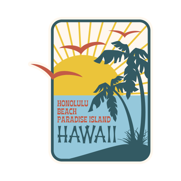 Hawaii Paradise Island by Wintrly