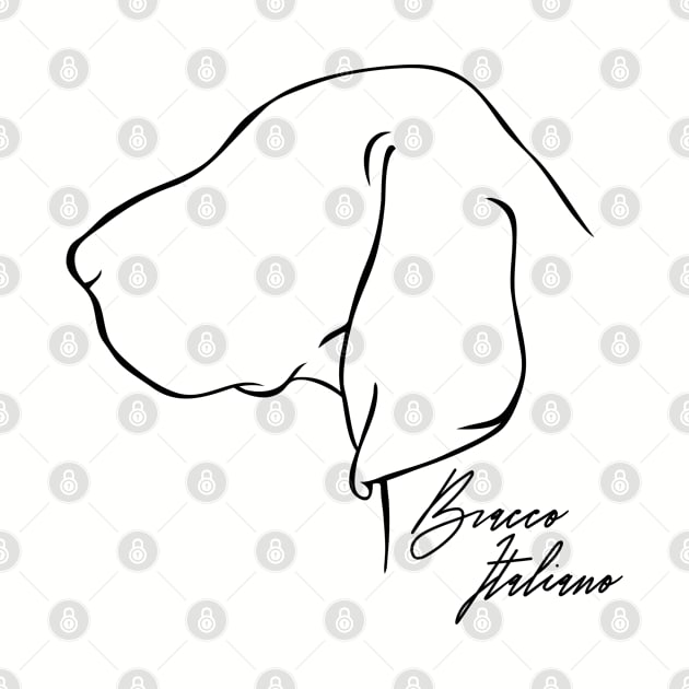 Proud Bracco Italiano profile dog lover by wilsigns