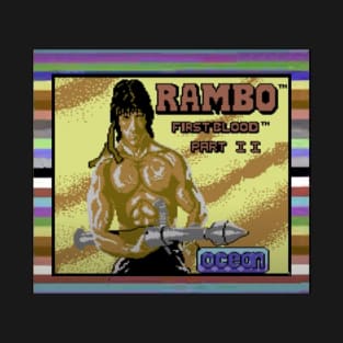 Rambo 1987 Commodore 64 Load Screen T-Shirt