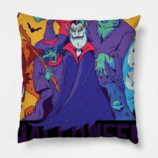 The Halloween Team Pillow