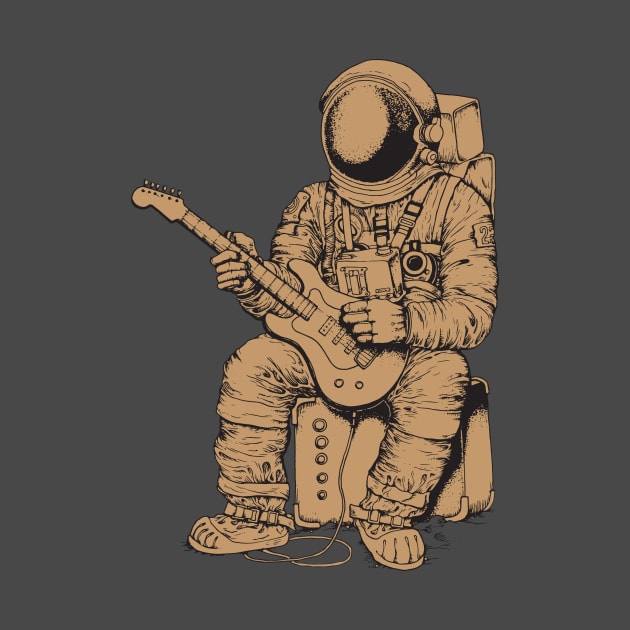 Cosmic Guitarist by ROVO