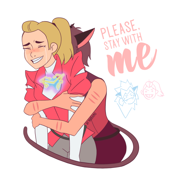 Catra & Adora - '' Please, stay with me. '' by Mirarimo