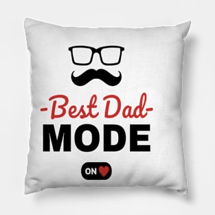 Best dad, fathers day Pillow