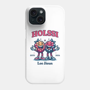 IU Holssi typography text uaena kpop | Morcaworks Phone Case