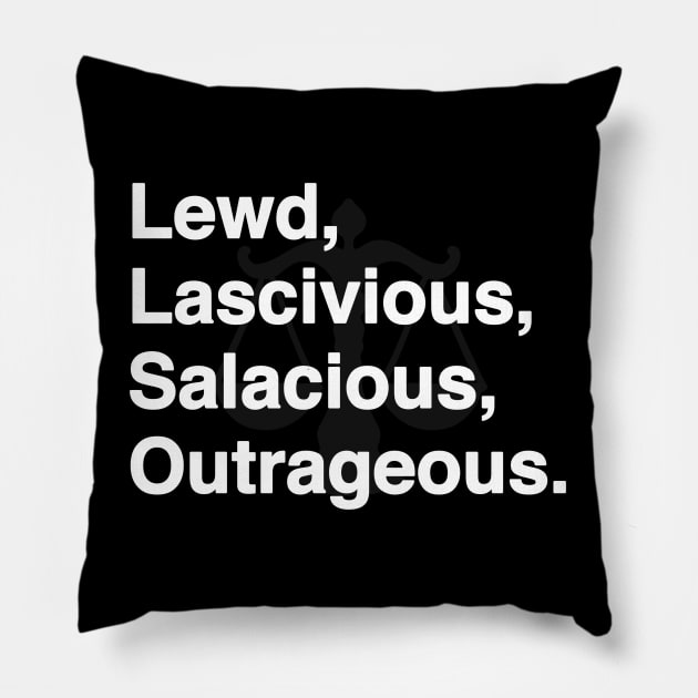 Attorney at Law Pillow by ModernPop