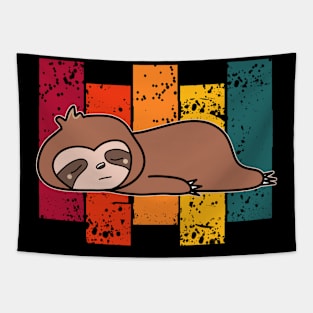 Colorful Sloth Tapestry