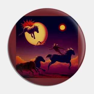 Cowboy Rodeo Dreams Pin