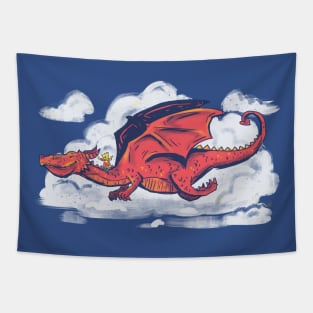 Dream Big Dragon Tapestry