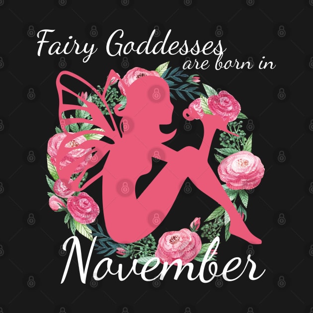 Fairy Goddesses Are Born In November by AlienClownThings