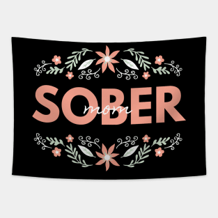 Sober Mom Alcoholic Addict Recovery Tapestry