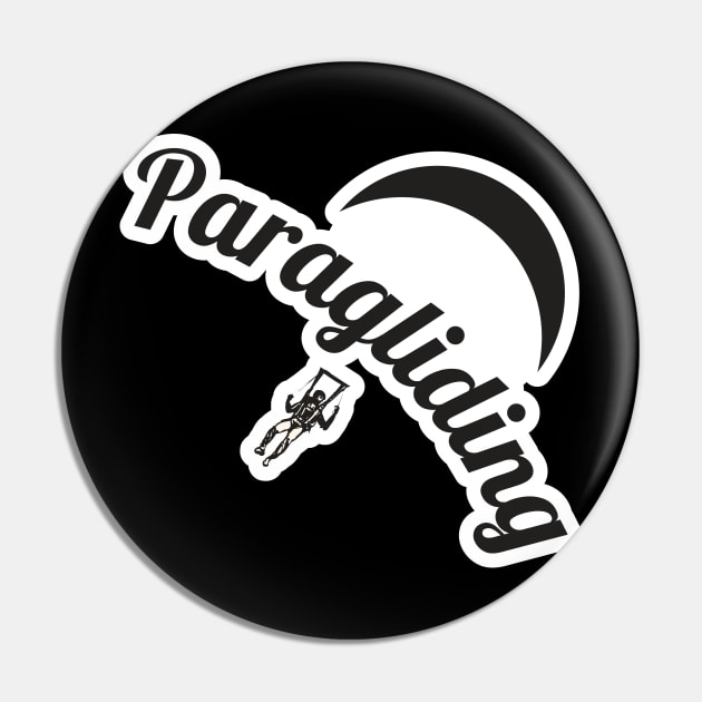 Paragliding Pin by Dojaja