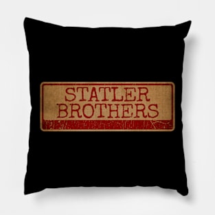 Typewriter - Statler Brothers Pillow