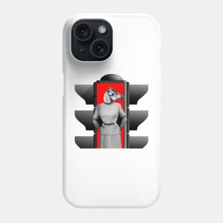 horse face woman Phone Case