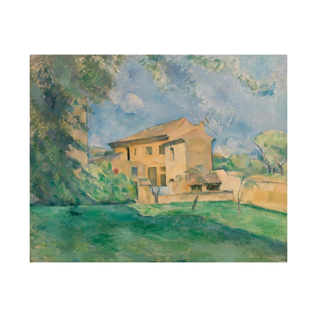 The Farm at the Jas de Bouffan by Paul Cezanne by Classic Art Stall