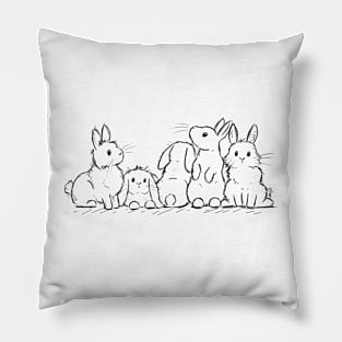 Bunny pals Pillow