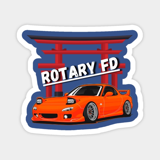 Rotary FD Magnet by MOTOSHIFT