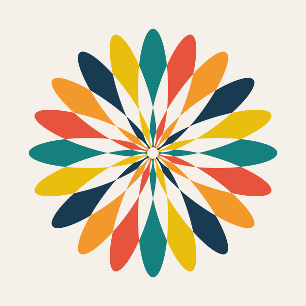 Retro Petals by n23tees