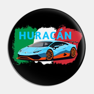 Lamborghini huracan performante with Italy flag Pin