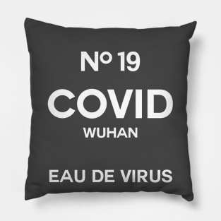 Covid No19 Pillow