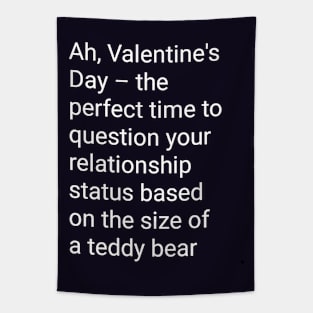 Valentines day joke Tapestry