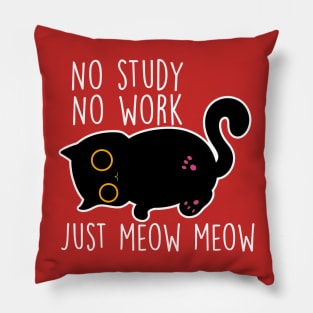 Just Meow Pillow