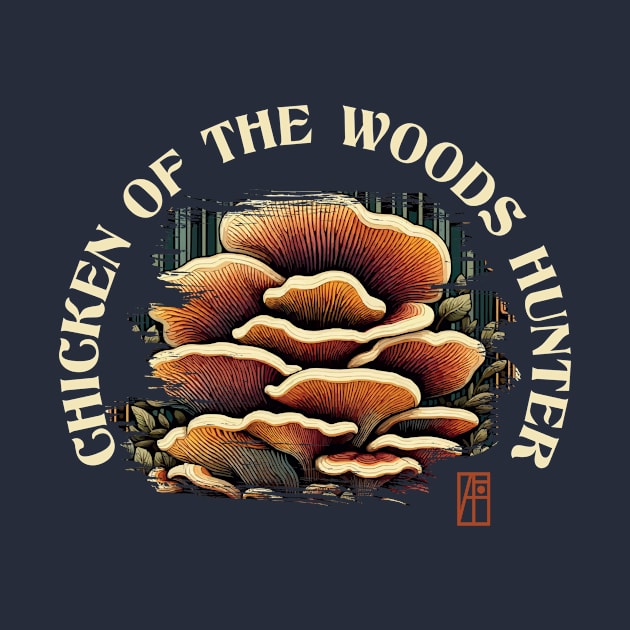 MUSHROOMS - Chicken of the Woods Mushrooms - Chicken of the Woods Hunter - Chicken of the Woods Forager by ArtProjectShop