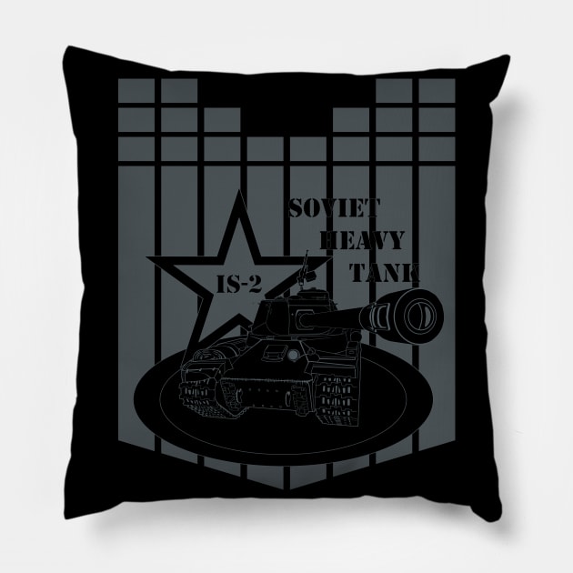 IS-2 Heavy tank Pillow by FAawRay