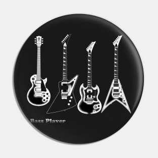 Bass Guitar, bass player Pin