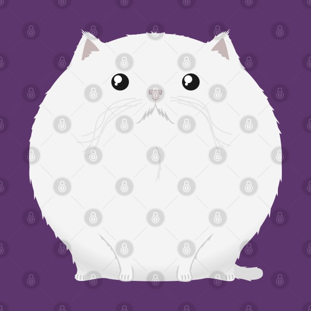 Sfurical round snowball cat by meldra