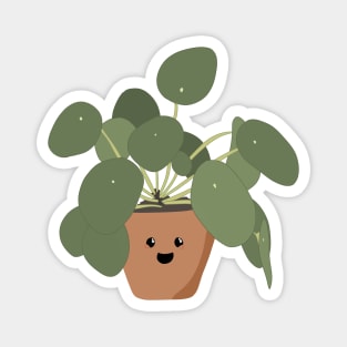 Cute Pilea plant Magnet