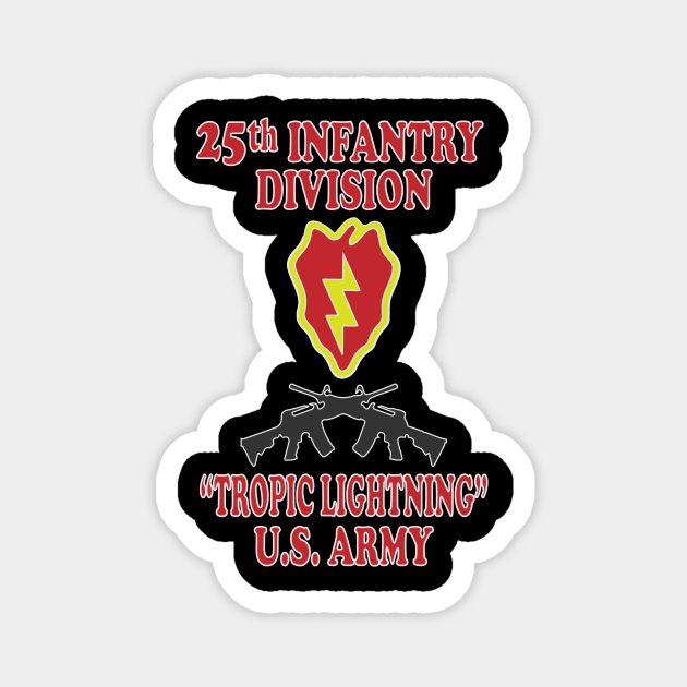 25th Infantry Division Magnet by Relaxed Lifestyle Products