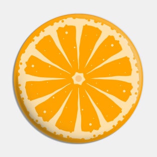 Orange Fruit Pin