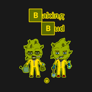 Baking Bud tv series weed parody T-Shirt