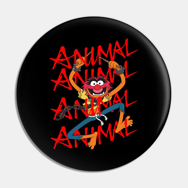 Muppets Animal Cartoon Pin by Happy Asmara