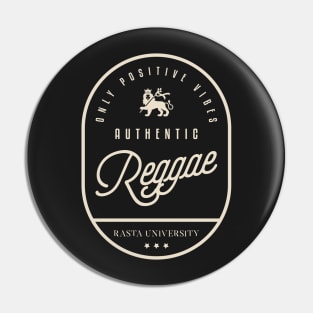 Rasta University Authentic Reggae Pin