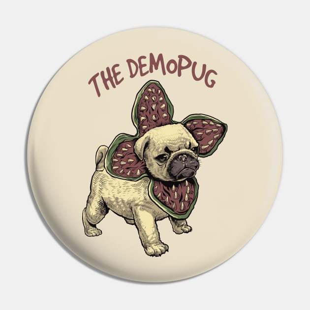 The Demopug Pin by Gleydson Barboza